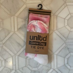 Soccer tie dye socks